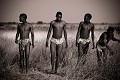 Chasseurs Bushmen : 'Qoma, Xamse, Qabate  Qhaikgao'. Central Kalahari Desert. Botswana. Botswana 
 Bushmen 
 people 
 Kalahari 
 Central 
 Desert ,
chasseurs,
hunters,
hunting,
people,
men,
 
