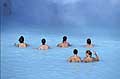 Un bain à 41 °C.... blue Islande île bain lagoon hydrothermalisme géothermie eau chaude 