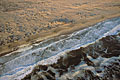  côte squelettes Namib désert Namibie sable aérien survol littoral 