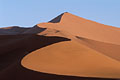 Parmi les plus hautes du monde dune Sossusvlei sable désert Namibie Namib rouge haute monde parc national Namib-Naukluft ancien 