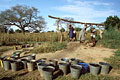 Sahel. Niger eau puit Sahel travail femmes Niger village corvée potable 