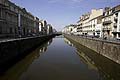 Les quais en centre ville de Rennes, rivière : La Vilaine.
Bretagne. France Rennes eau douce rivière quai Bretagne Ille et Vilaine 35 ville 