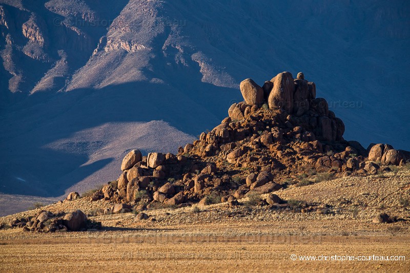 Paysage du désert du Namib