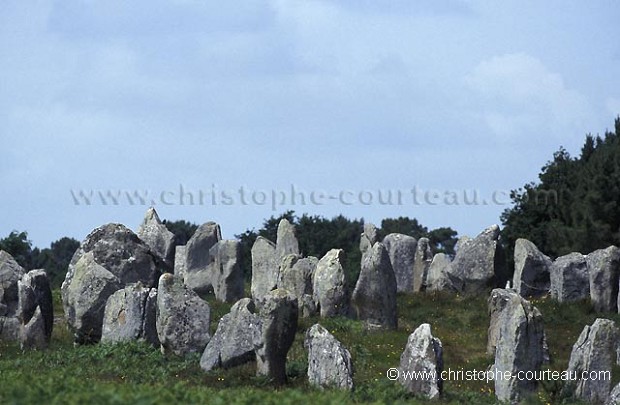 Carnac Megaliths Site.