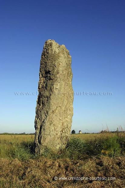 Standing Stone in Belle-le Island.
