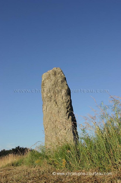 Standing Stone in  Belle-le Island.
