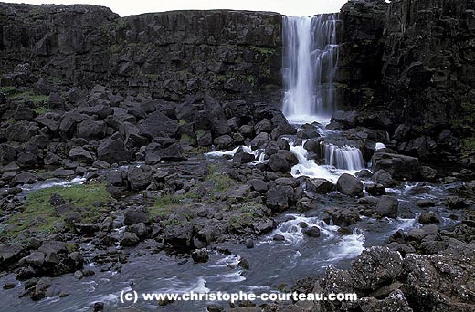 xararfoss Waterfall, Thingvellir (or Pingvellir) Nat. Park