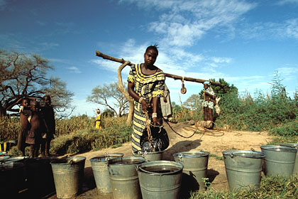 Travail des femmes : corvée d'eau !