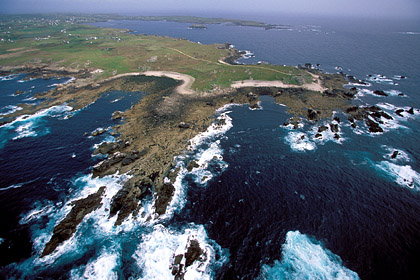 Pern and Porz Men Point. Ouessant Island